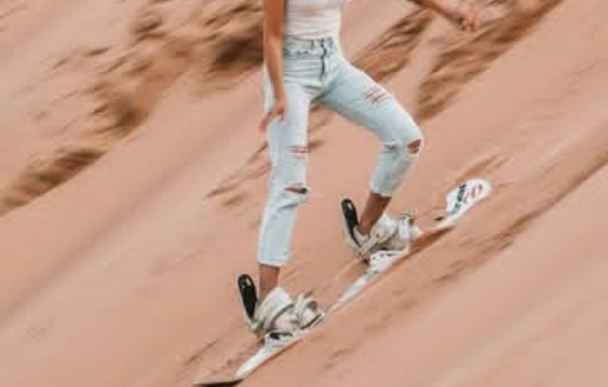 SAND BOARDING ACTIVITY