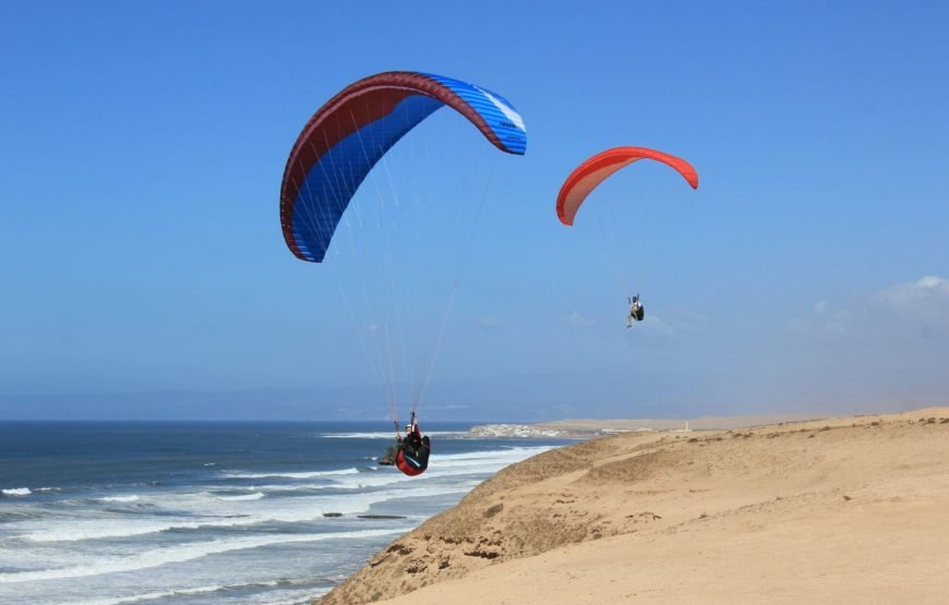 PARAGLIDING  EXPERIENCE – FLY ABOVE THE OCEAN